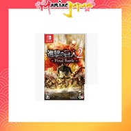 [Switch] Attack on Titan 2-Final Battle Nintendo Switch Video Games NEW Japanese manga comic popular anime【Direct Form Japan】