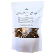 Areté Detox Water Herbs 250g | Orange Melon Mint Dragon Fruit Apple Butterfly Pea Basil Pandan Kiwi 