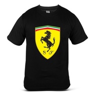 Short Sleeve T Shirt Ferrari Racing F1 Scuderia Enzo 488 458 430 Motorsport Tuning Turbo Performance