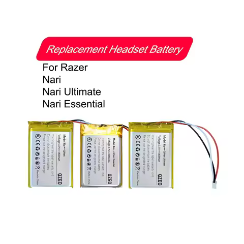 Replacement Headset Battery For Razer Nari Ultimate Nari Essential RC30-026901