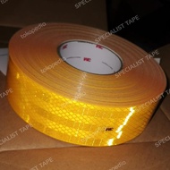 CAHAYA DIAMOND GRADE 3m 983-71 YELLOW - LIGHT REFLECTOR STICKER