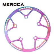 MEROCA Folding Bike Bmx 130Bcd Chainring 45 47 53 56 58T Alloy Bicycle Crankset Litepro Chainwheel