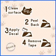 ≅ ∩ Got7 [Member Name] Decal Stickers Ahgabomb Ahgase by twobarehands