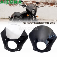 Big sale Motorcycle Headlight Gauntlet Fairing Windshield For Harley Sporster XL 1200 883 Iron 883 R
