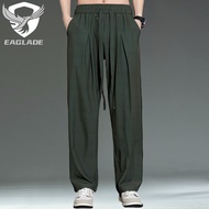 EAGLADE Jogging Sweat Jogger Pants for Men Baggy Tracksuit Man Trousers Seluar Breathable Stretchabl