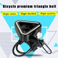 N+1 MTB Aluminum Bell Mountain Bike 22.2mm Horn Loud Alarm Ring Folding Bike Triangle Cycling Parts Accessories