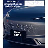 Proton eMas 7 Front Bumper Head Light Stylish Deco Sticker Proton e.Mas 7 Accessories