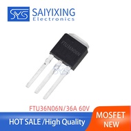 5pcs FTU36N06N 36N06N MOSFET TO-251 36A 60V Transistor FTU36N0 Original