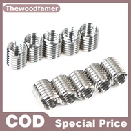 thewoodfamer 10PCS Stainless Steel Thread Adapters Convert M8 8mm Male To M6 6mm Female EN