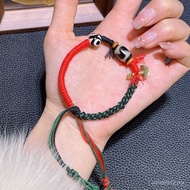 Wholesale Dzi Bead String Bracelet Burst Braided Xiaohongshu Manufacturer Style Knot Original Design