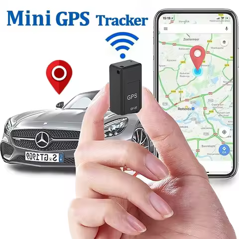 GF07 Magnetic Mini Car Tracker GPS Real TimeTracking Locator Device Magnetic GPS TrackerReal-time Ve