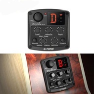 cherub GT-4 G-Tone Tuner 8-Band EQ Tuner(Black) ปรีแอมต์ EQ TUNER ตั้งเสียงกีต้าร์อัตโนมัติ สำหรับกี