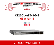 Cisco C9200L-48T-4G-E - Catalyst 9200L 48-port Data 4x1G uplink Switch Network Essentials