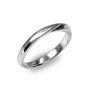 18K White Gold Ring Keelung Crado