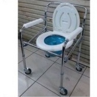 Wangsa Comode Kursi Bab / Commode Chair / Bisa Lipat Dengan Roda / Kursi Puk Lansia