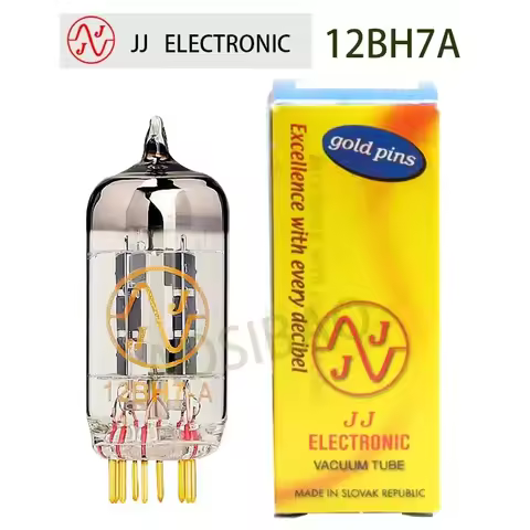 Russian JJ 12BH7A Vacuum Tube Golden Feet Replaces 12BH7 6N6 7119 HIFI Audio Valve Electronic Tube A