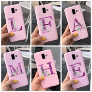 Samsung Galaxy J6 Plus (J6+) / J6 2018 Cute Letter Phone Case Samsung SM-J610F SM-J600F Soft Silicone Case