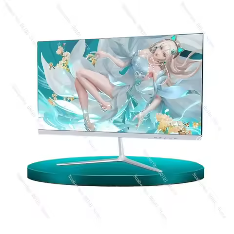 Gaming Computer Monitor 19 22 24 27 Inch LED Display Borderless Screen HD LCD Flat Curved Screen Des