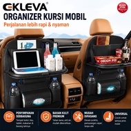 EKLEVA Folding Car Table Organizer Back Seat Multifunctional Storage Bag