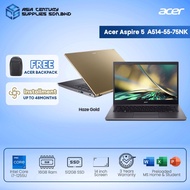 Acer Notebook Aspire 5, 14.0'', A514-55-75NK (Haze Gold) i7-1255U/16GB DDR4/512GB/W11/Backlit Keyboa