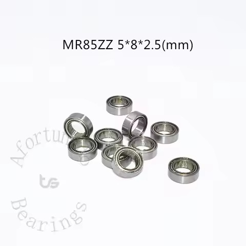 MR85ZZ 5*8*2.5(mm) 10PCS Metal Sealed Miniature chrome Steel Bearings