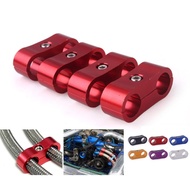 HODRDS. AN8 Hose separator clamp fuel line suitable for hole mounting clamp aluminum