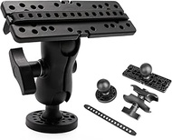 MDEOOSKY Fish Finder Mount Base, Medium Arm Marine Electronic Mount, Compatible with Garmin GPSMAP S