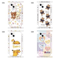 （Great. Cell phone case）Iphone 13 13Pro 13promax cartoon sticker iPhone13 pro max back protection sticker full cover protector film