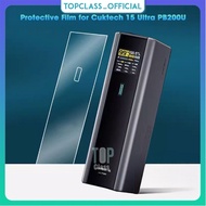 2 PCS Anti-Scratch Protective Film for Cuktech 15 Ultra PB200U 20000mAh 210W Power Bank - Non-Temper