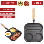EGG FRY PAN 3-IN-1 MULTI SECTION