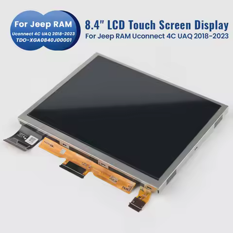 For Jeep Grand Cherokee 2018-2024 TDO-XGA084 LCD Display Uconnect 4C Radio Navigator 8.4 inch TDO-XG