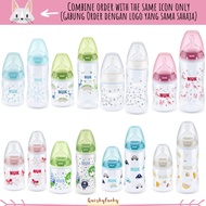 MILK BOTTLE NUK PREMIUM CHOICE+ PP BOTTLE 5oz/10oz BOTOL SUSU CUTE BLUE PINK