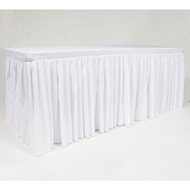 6ft. Lifetime Table Skirt for Catering/Occasions (GEENA &amp; KATRINA FABRIC)