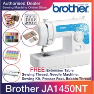 BROTHER JA1450NT SEWING MACHINE WITH Auto Needle Threader, LED LIGHT with free gift