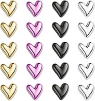 Pack of 20 Fridge Magnets, Magnetic Board Fridge Magnets, 3D Small Decorative Fridge Magnets for Whi