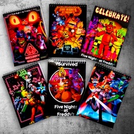 Alienandastronaut Sketchbook A5 FNaF Five Night At Freddy's Bonnie Chika Foxy Freddy's Mangle Mr Cup