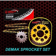 415HBG-122L EVO Z DMS110 DEMAK SYM HTM SPROCKET SET RUNFIRE2020