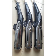 Exciter 135 exhaust is smooth for ex135