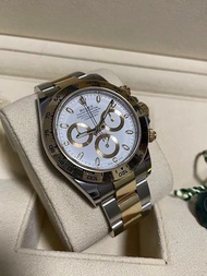 ✅抵玩☁️⚪️2018年全套 Full set✅ 勞力士Rolex Cosmograph Daytona 116503腕錶✅⚪️金鋼白面⚪️m116503-0001✅116503 not 116523