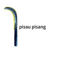 Pisau Pisang / Sabit Pisang / sabit rumput /香蕉刀