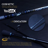 YOUCATCH G-TECH Jigging Rod Jig Sensation Butt Joint Rod , Baitcasting  Spinning Rod Packing with PVC pipe