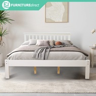 Furniture Direct KATIE Single and Queen Size Solid Wood Bed Frame-katil kayu