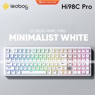[FIRE] LEOBOG HI98C PRO Mechanical Keyboard - Minimalist White (CNC Aluminum | Multi-mode ) - Maxpin