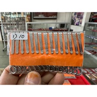 1) 花边不锈钢佛牌扣，1包15支不锈钢佛牌扣（Stainless steel )