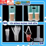 T-shaped Milk Tea Bag Single and Double Cup Holder Takeaway Bag with 2 Compartments