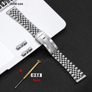 สําหรับ Rolex DAYTONA SUBMARINER Yacht-Master GMT สแตนเลสสตีลสําหรับ Jubilee ปลายโค้งสร้อยข้อมือ 20