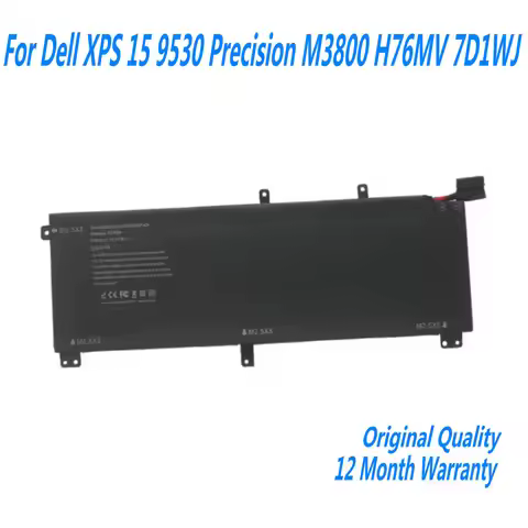 11.1V 61WH TOTRM T0TRM Laptop Battery For Dell XPS 15 9530 Precision M3800 H76MV 7D1WJ