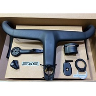 [Bullship Baike] EXS AeroVer Integrated Handlebar Lightweight Carbon Fiber With Stopwatch Seat/GIANT