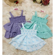 Mika Kids Baby Layered Balloon Dress for 2 months to 1yr old