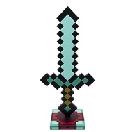Diamond Sword Ore My World Luminous Weapon Sword Night Desktop Removable Night Light Diamond Sword N